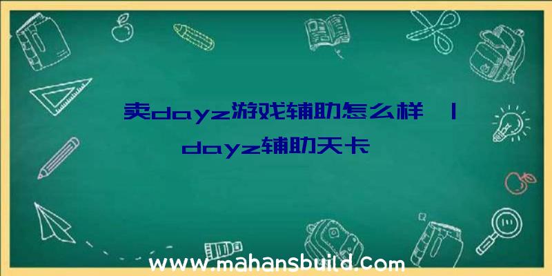 「卖dayz游戏辅助怎么样」|dayz辅助天卡